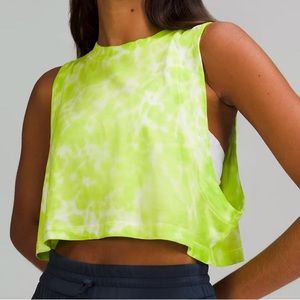 Lululemon All Yours Crop Top Tank *Tie Die - tank top